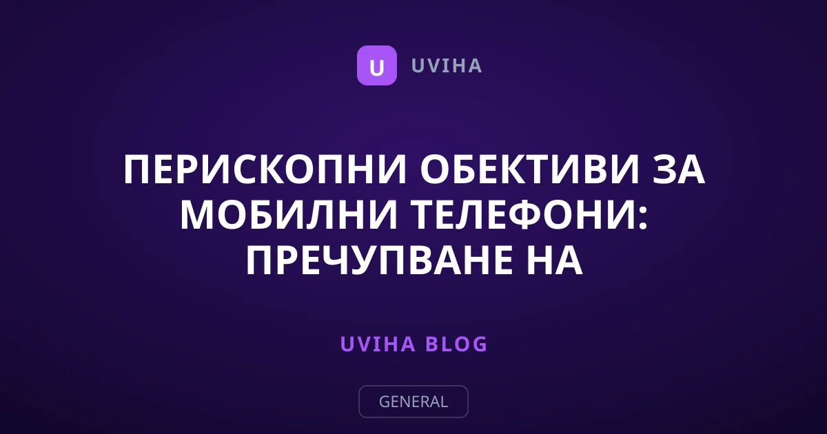 Перископни обективи за мобилни телефони: Пречупване на светлината